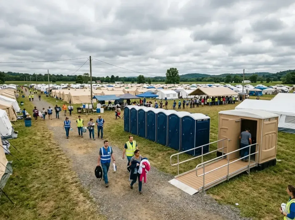 disaster-relief-camp-restrooms-010 — frequently asked questions, Dumpster & Portable Bathrooms Rental in Cannon AFB, NM